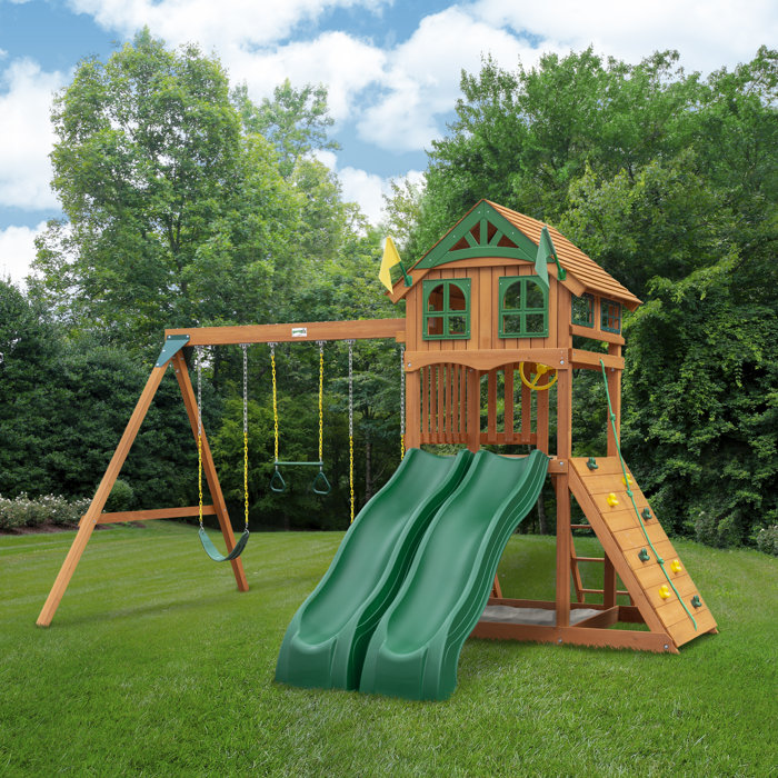 Gorilla Playsets Avalon Swing Set & Reviews Wayfair